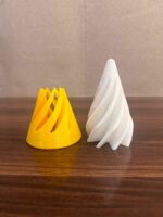 3D Printed Impossible Spiral Cone
