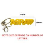 3D Printed Name Keychain