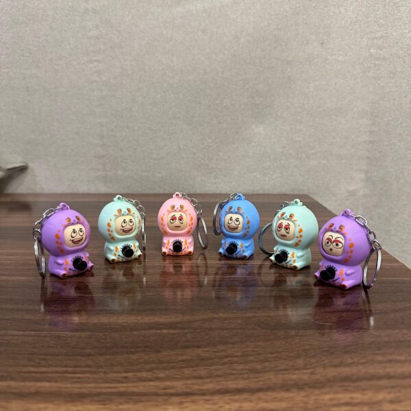 Face Changing Fidget Keychain