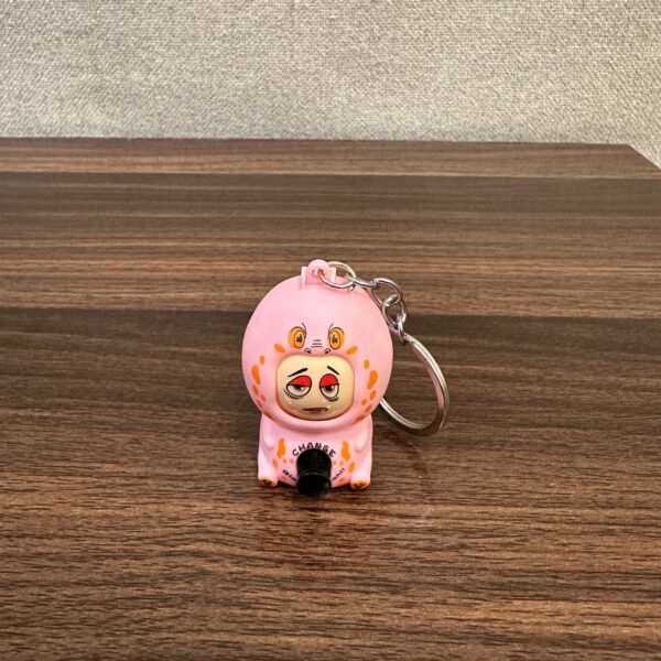 Face Changing Fidget Keychain