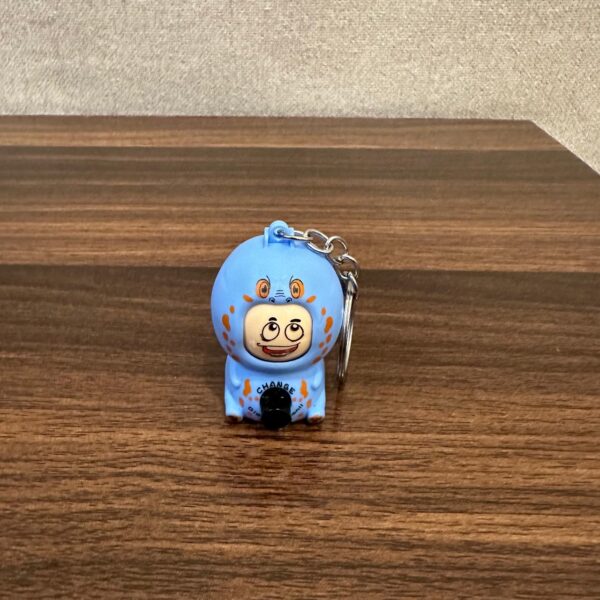 Face Changing Fidget Keychain