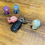 Face Changing Fidget Keychain
