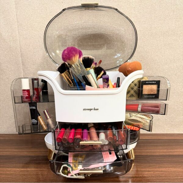 Premium Multi-Storage Makeup Organizer Box