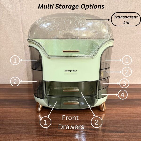Premium Multi-Storage Makeup Organizer Box