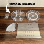 360° Transparent Rotating Acrylic Makeup/Cosmetic Organizer